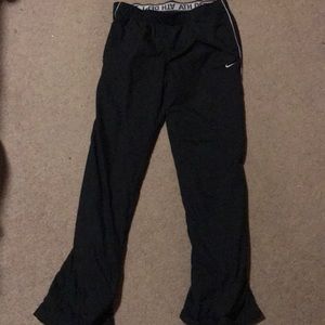 Black Nike sweatpants
